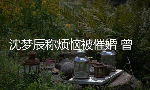 被催梦缺席曾经做过婚 婚礼烦恼的噩现场新郎沈梦辰称